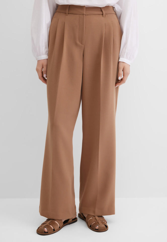 Брюки широкие