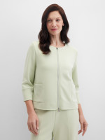 Жакет трикотажный на молнии