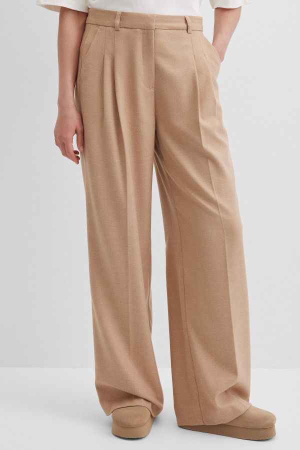 Брюки широкие