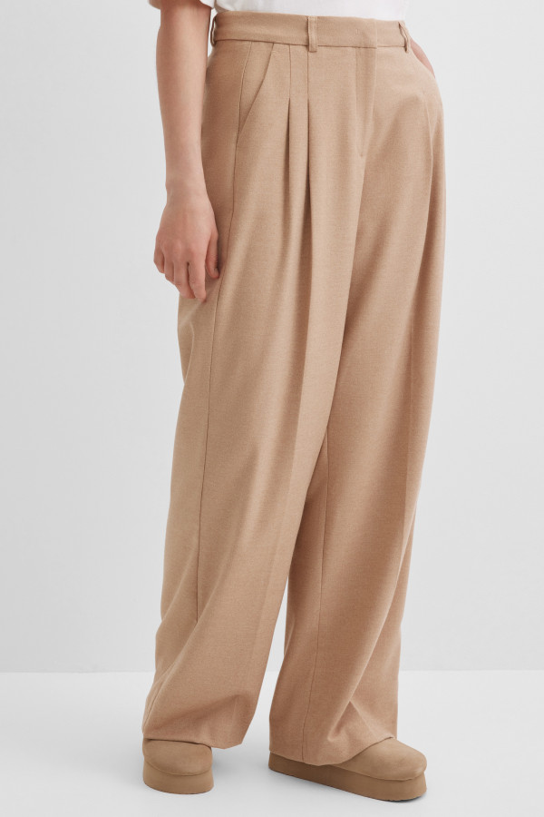 Брюки широкие