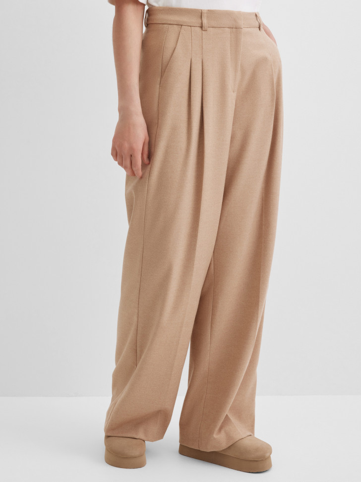 Брюки широкие