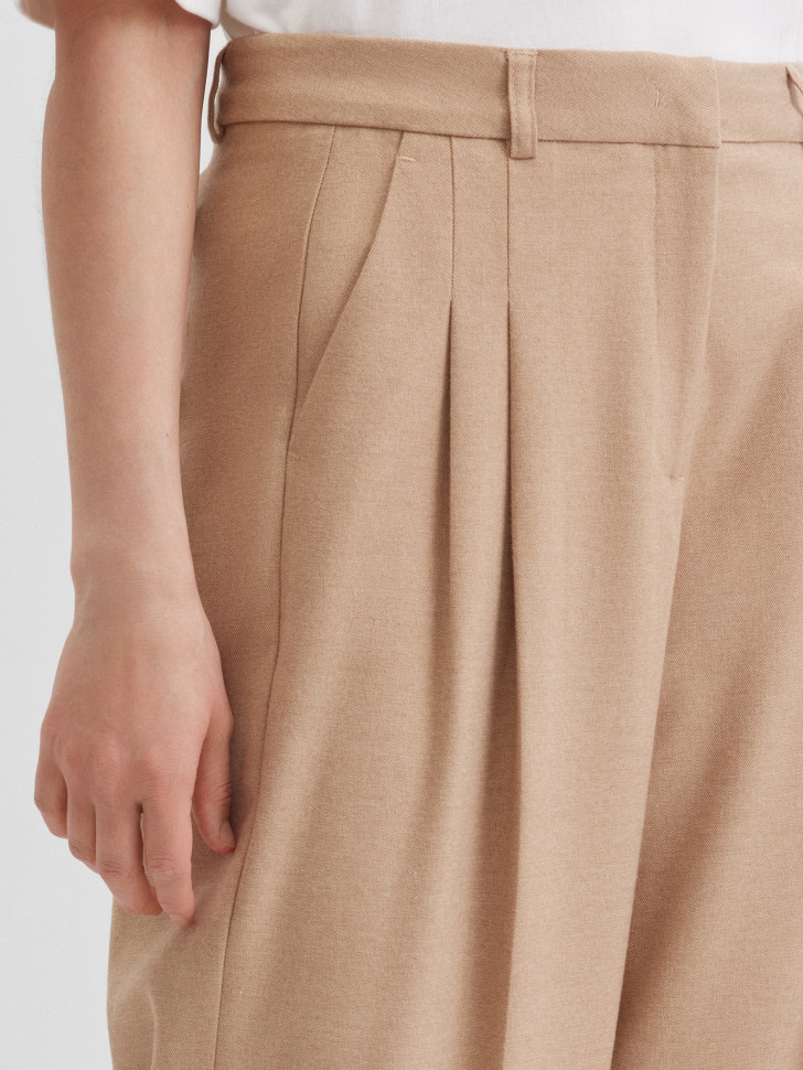 Брюки широкие