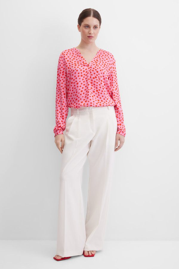 Блузка с длинным рукавом