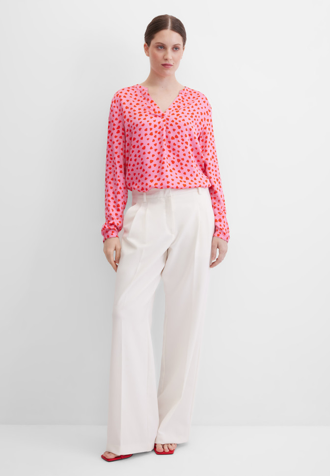 Блузка с длинным рукавом