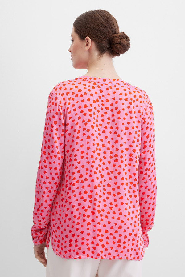 Блузка с длинным рукавом