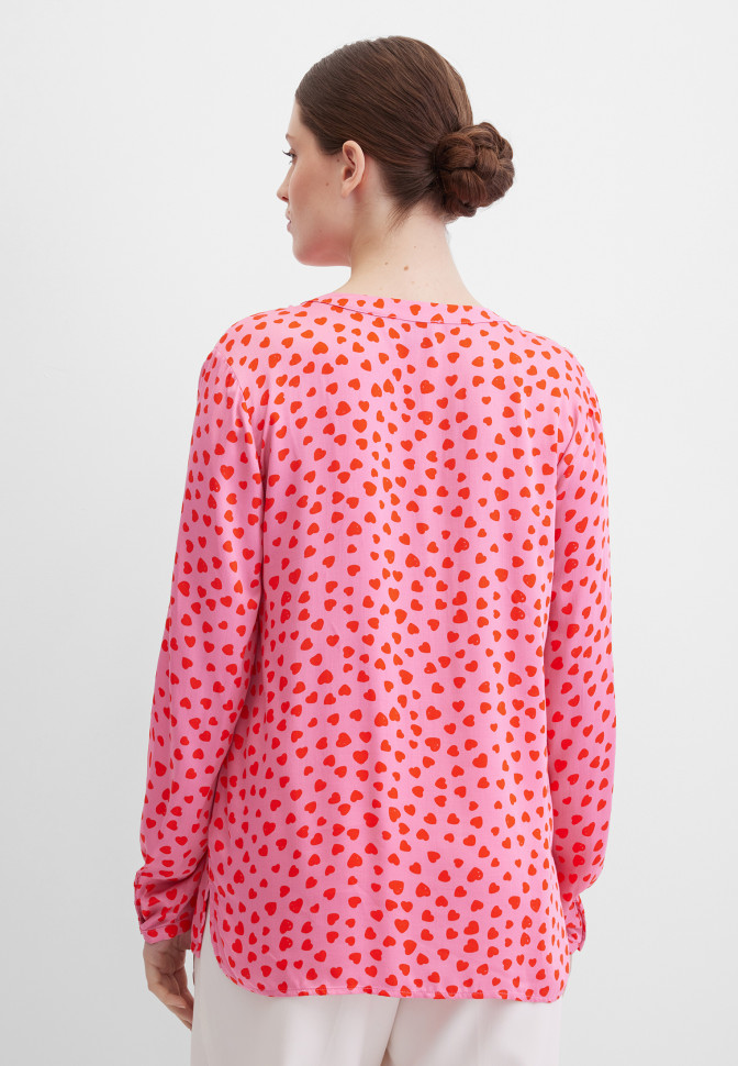 Блузка с длинным рукавом