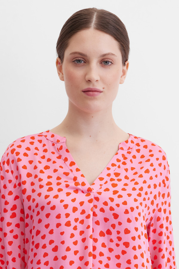 Блузка с длинным рукавом