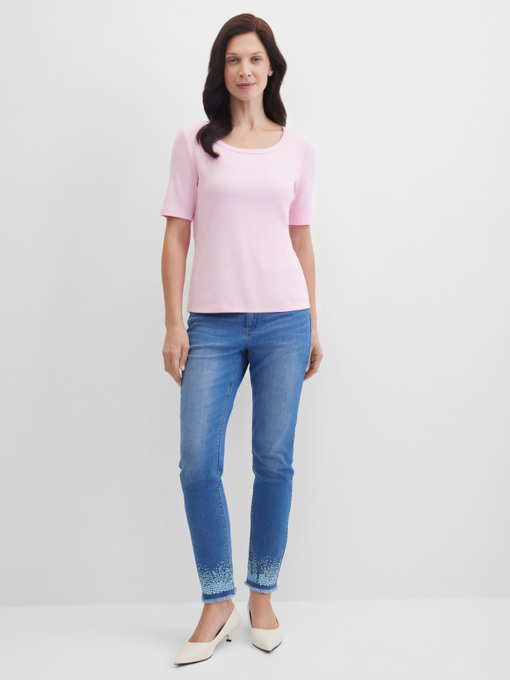 Футболка прямого кроя