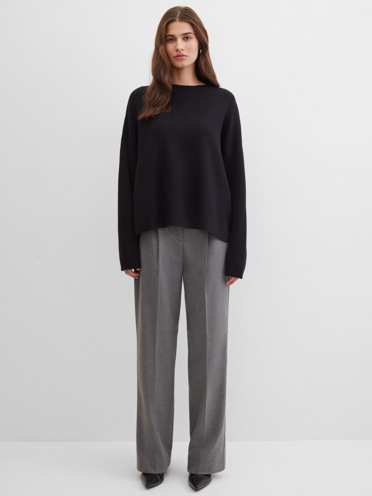 Брюки прямого кроя