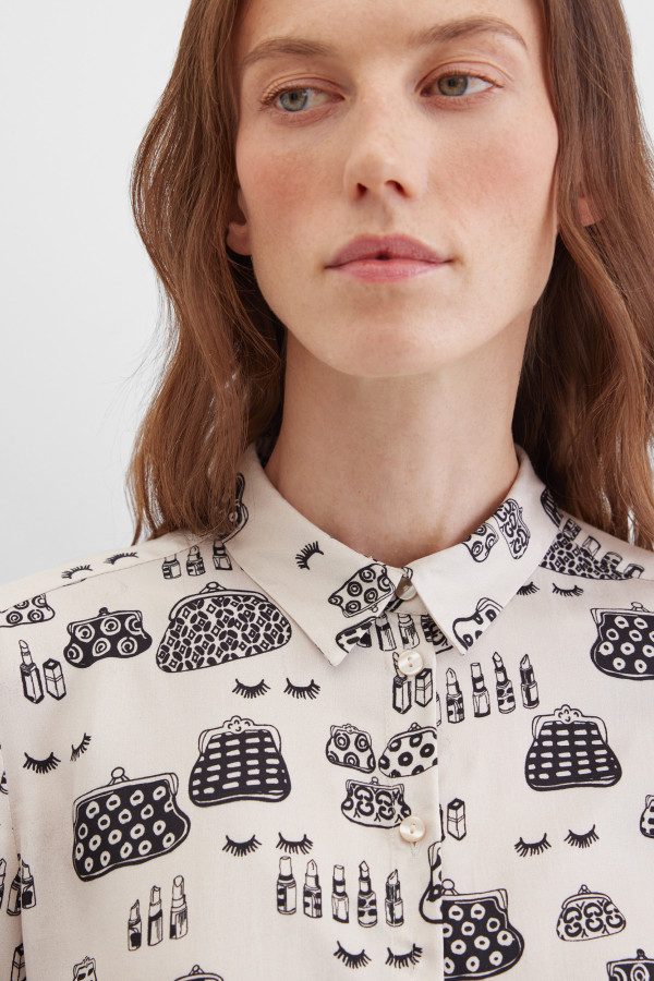 Блузка из вискозы