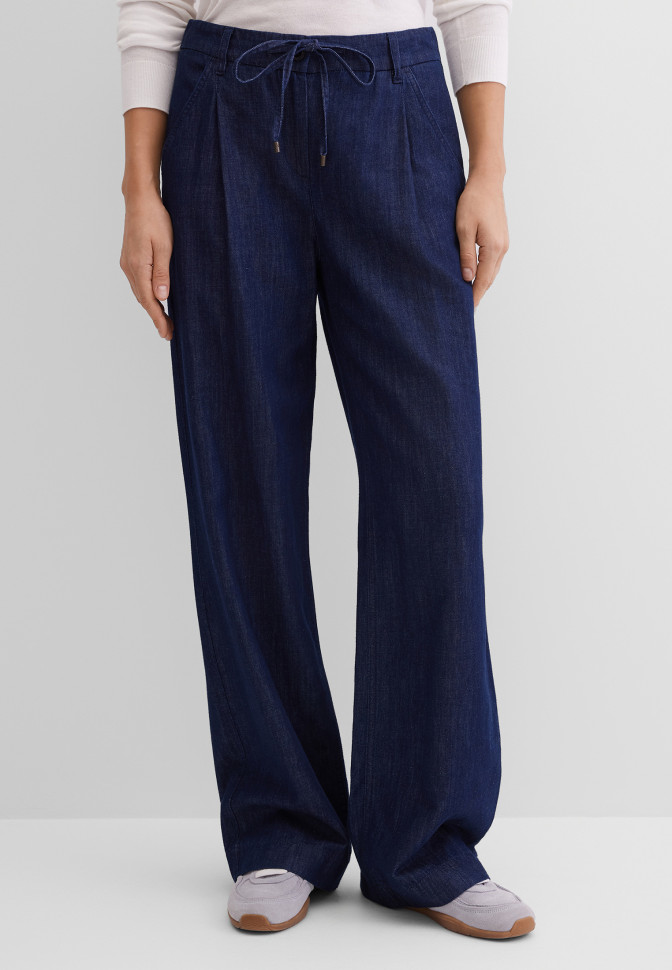 Джинсы широкие