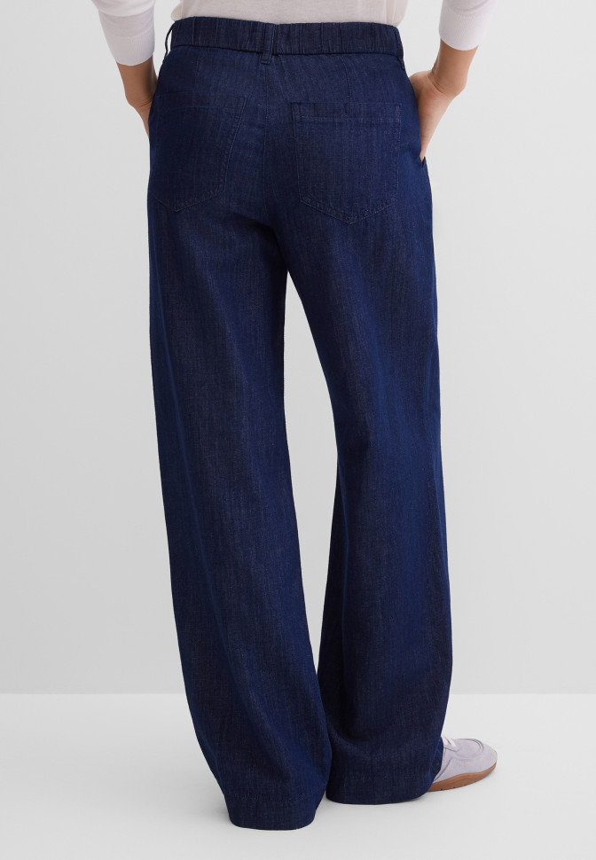 Джинсы широкие