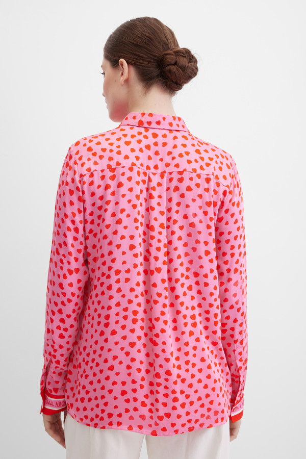 Блузка с длинным рукавом