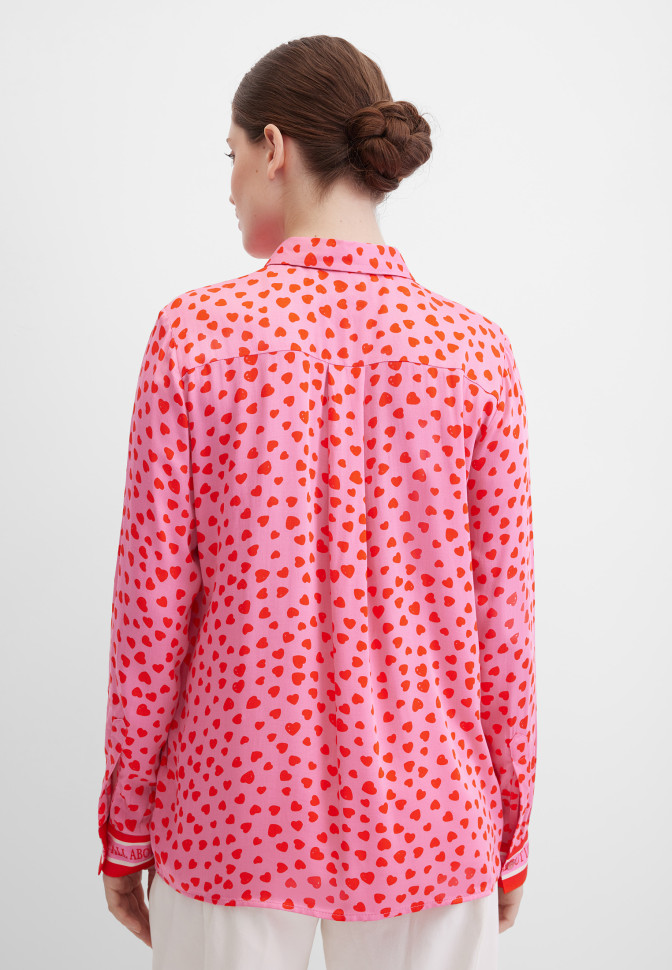 Блузка с длинным рукавом