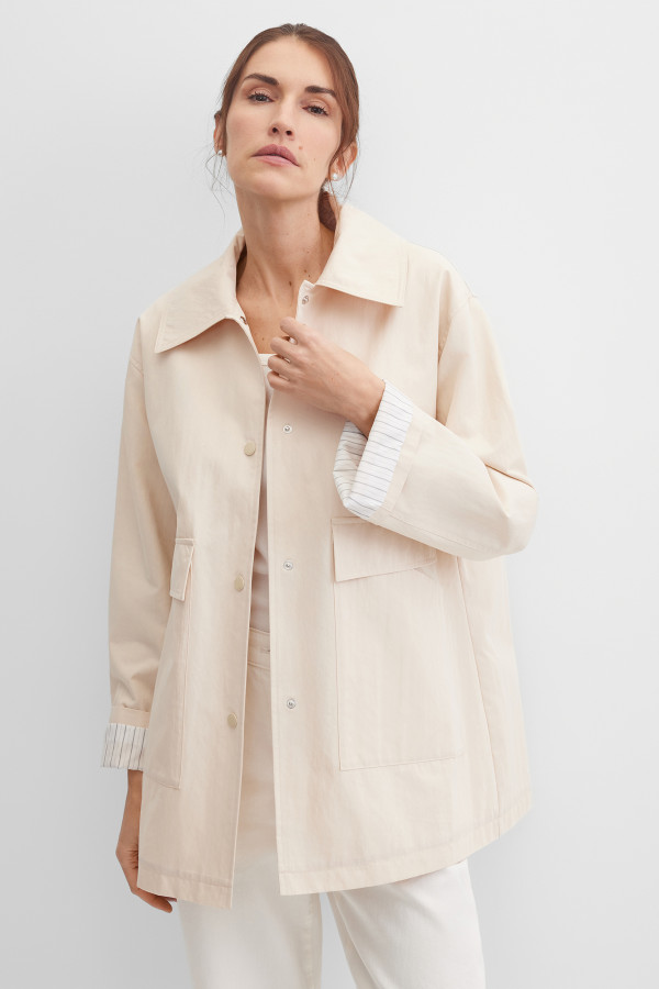 Плащ укороченный