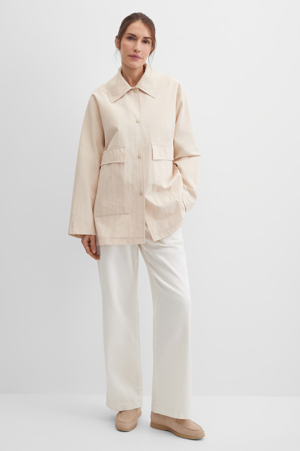 Плащ укороченный