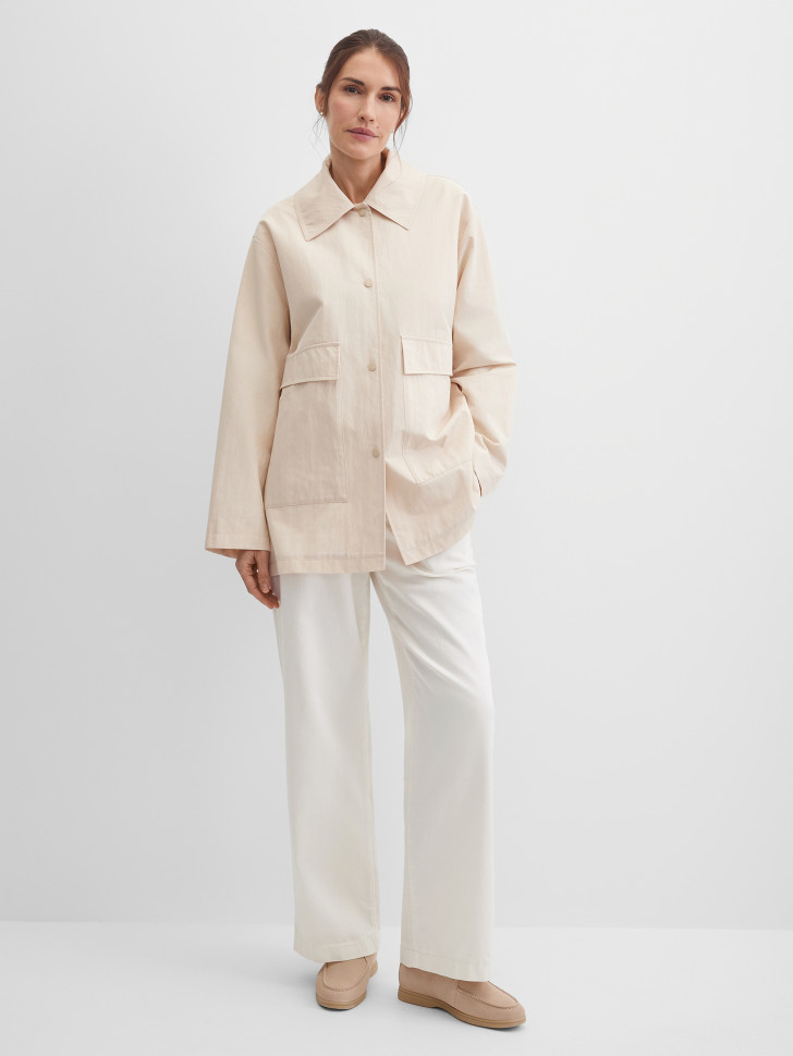 Плащ укороченный