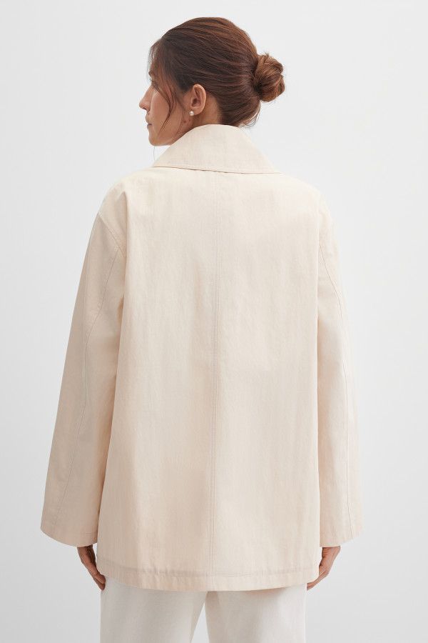 Плащ укороченный