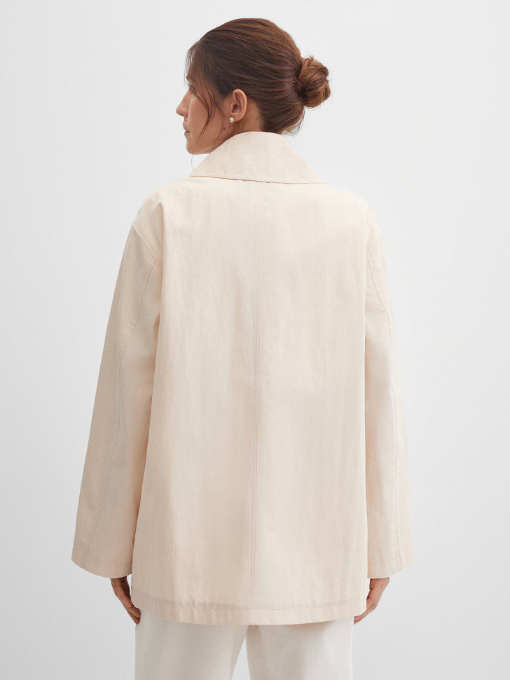 Плащ укороченный