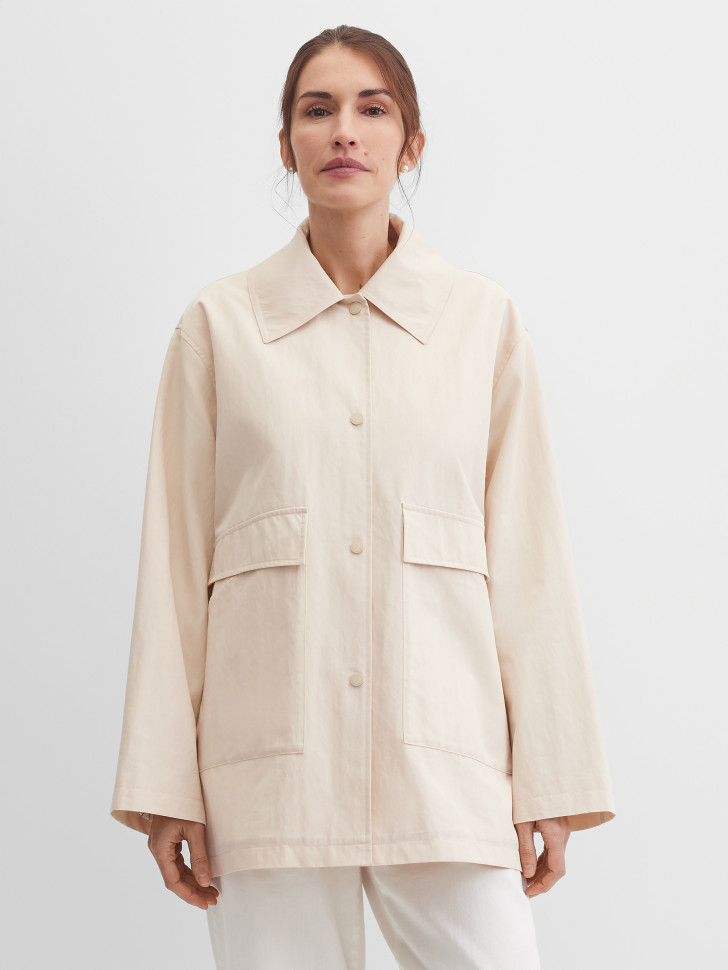 Плащ укороченный