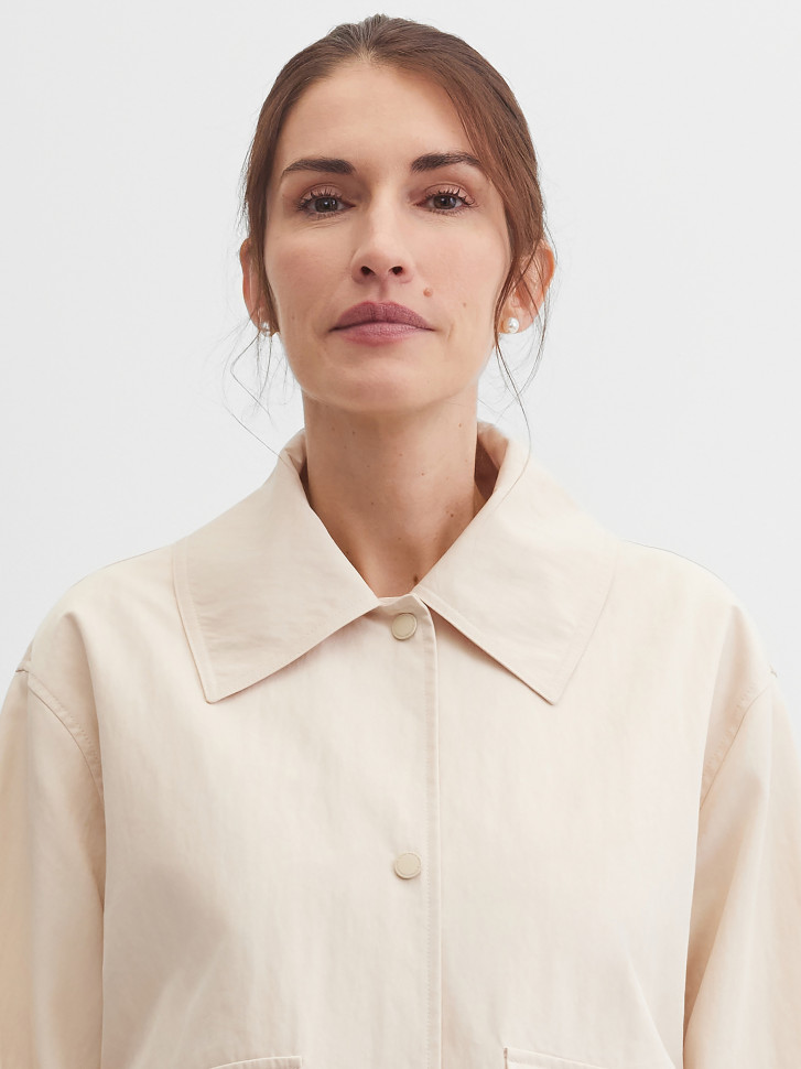 Плащ укороченный