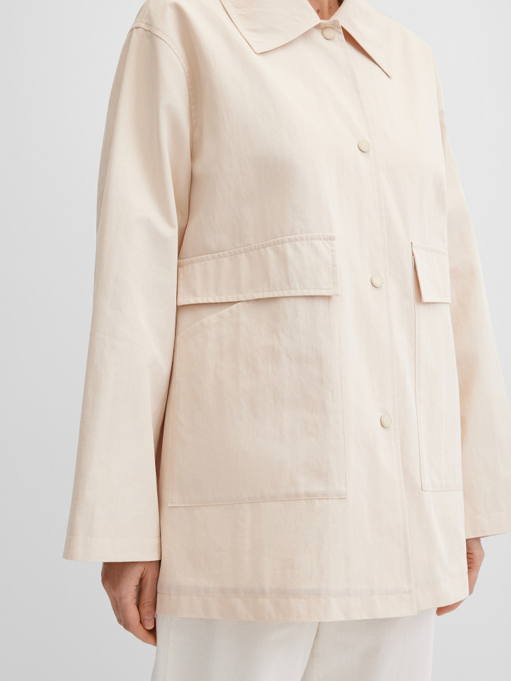 Плащ укороченный