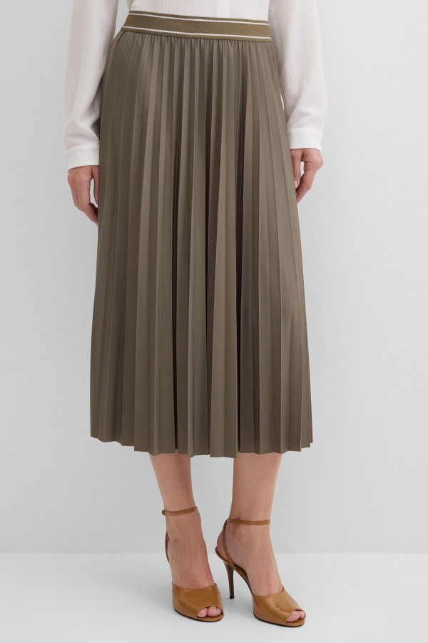 Юбка расклешенная миди А-силуэта