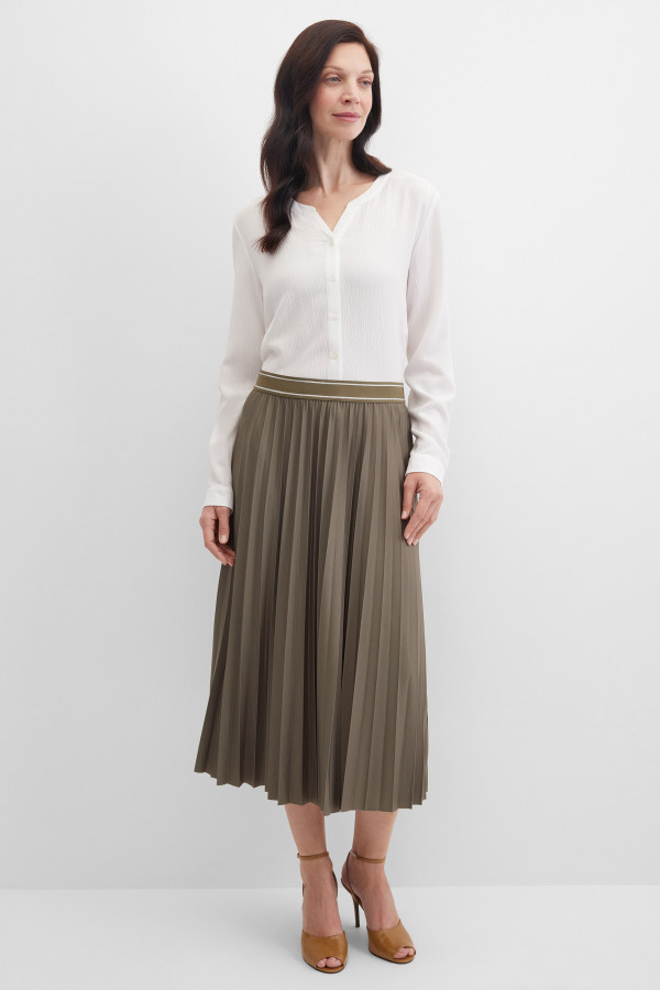 Юбка расклешенная миди А-силуэта