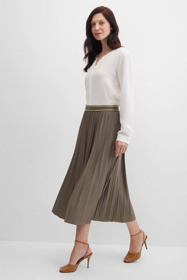 Юбка расклешенная миди А-силуэта