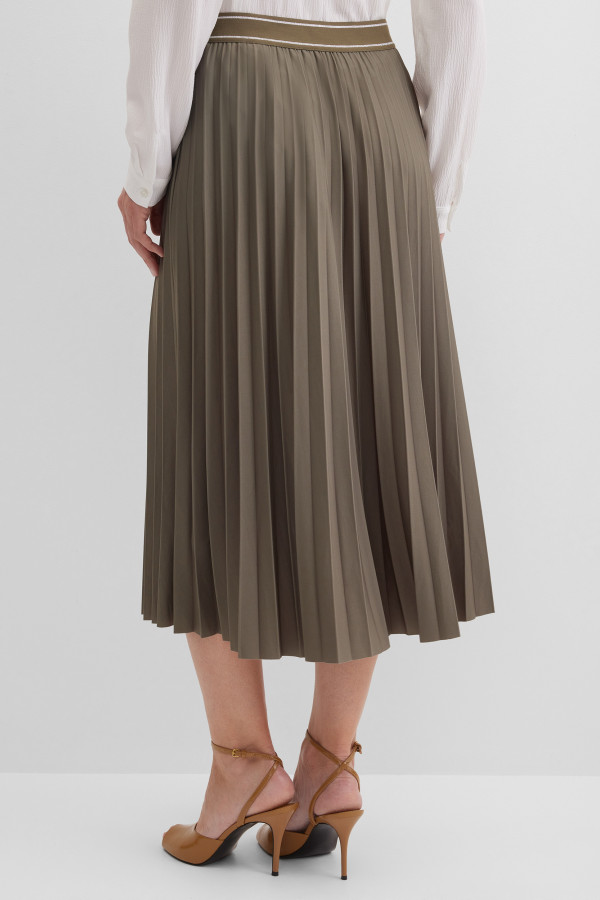 Юбка расклешенная миди А-силуэта