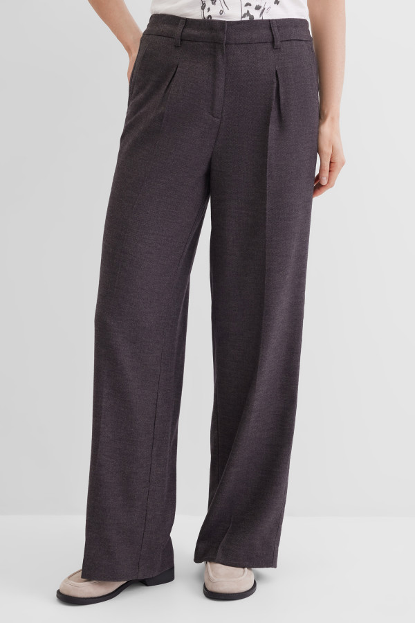 Брюки с шерстью