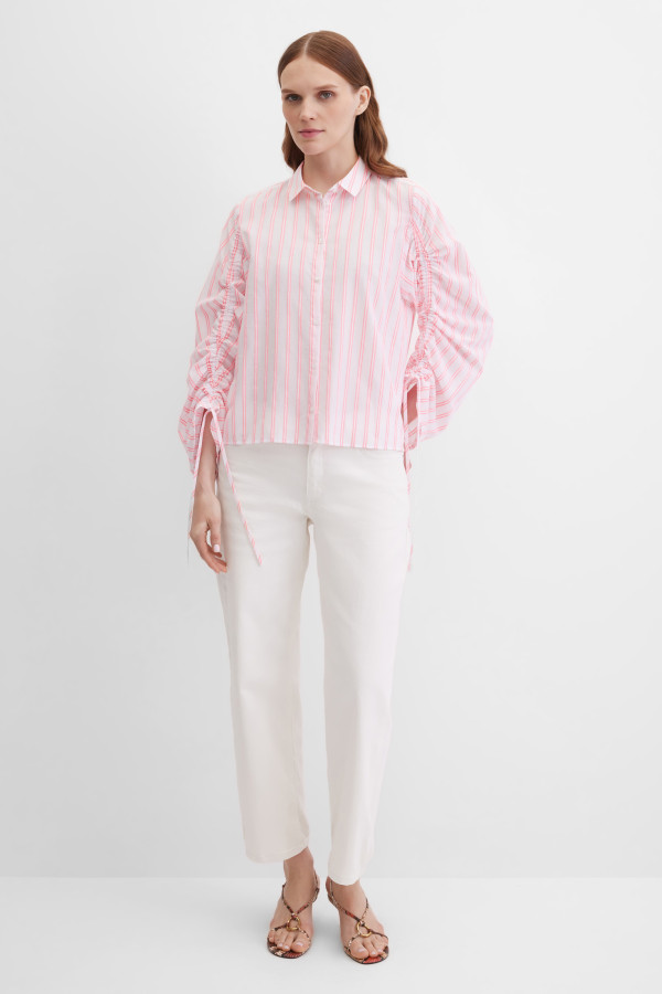 Блузка укороченная