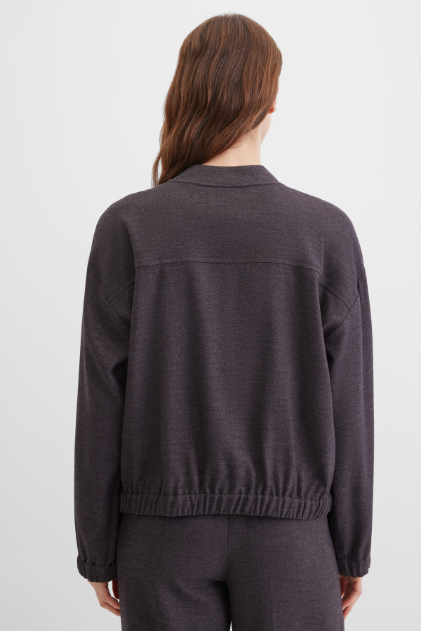 Бомбер с добавлением шерсти