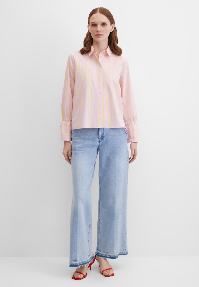 Блузка с длинным рукавом