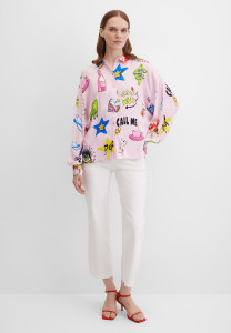 Блузка с длинным рукавом