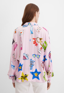 Блузка с длинным рукавом