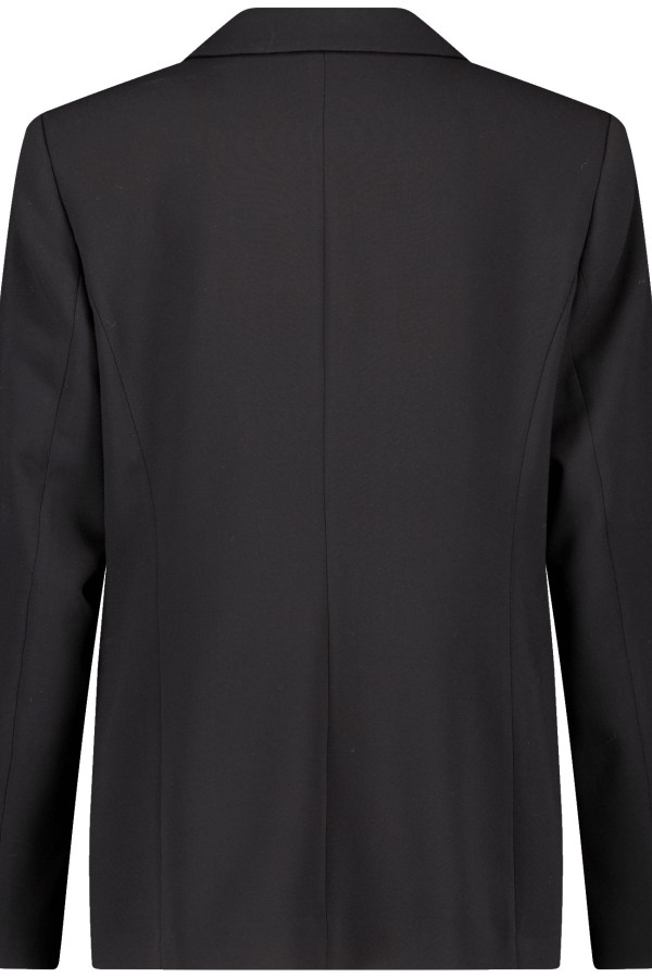 Жакет классический однобортный с вышивкой