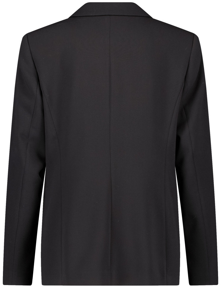 Жакет классический однобортный с вышивкой