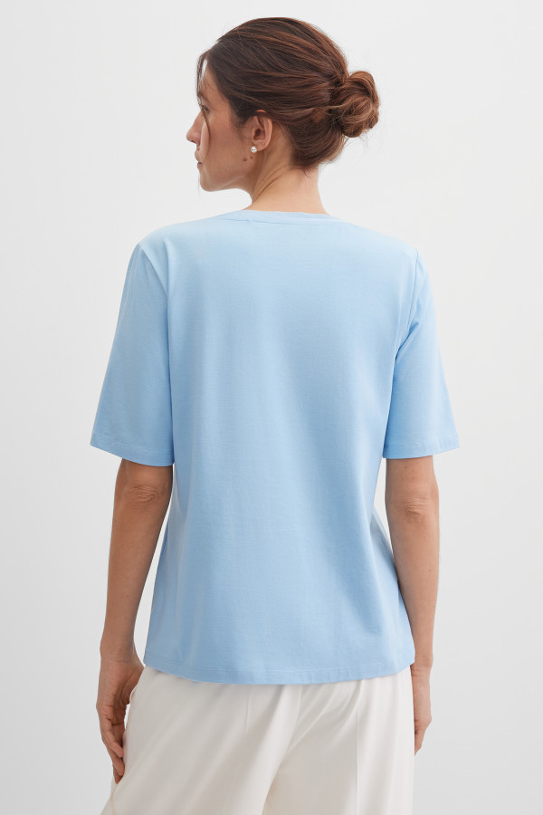 Футболка прямого кроя