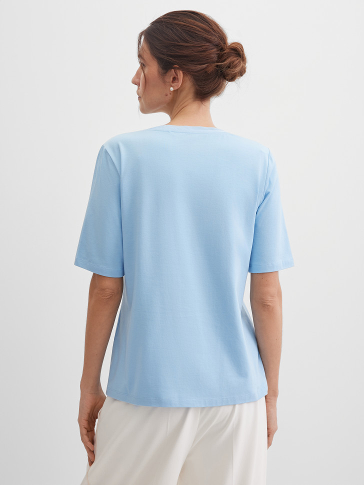 Футболка прямого кроя