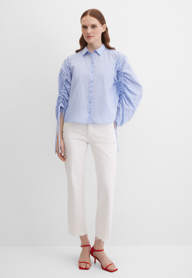 Блузка укороченная