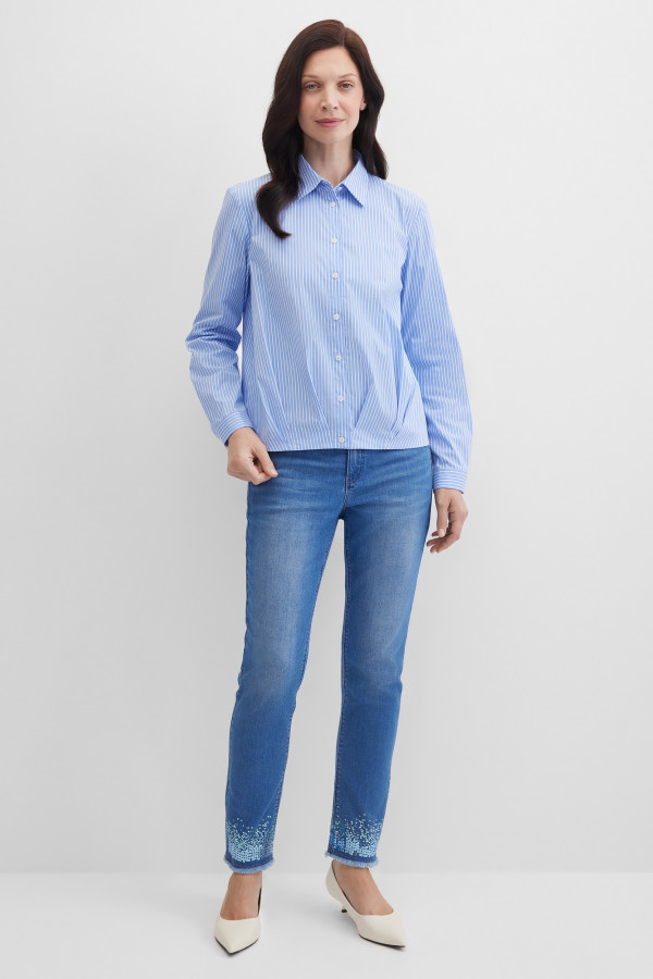 Рубашка укороченная