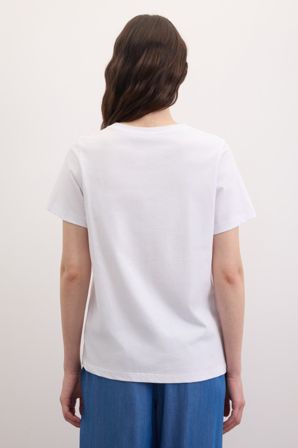 Футболка с принтом