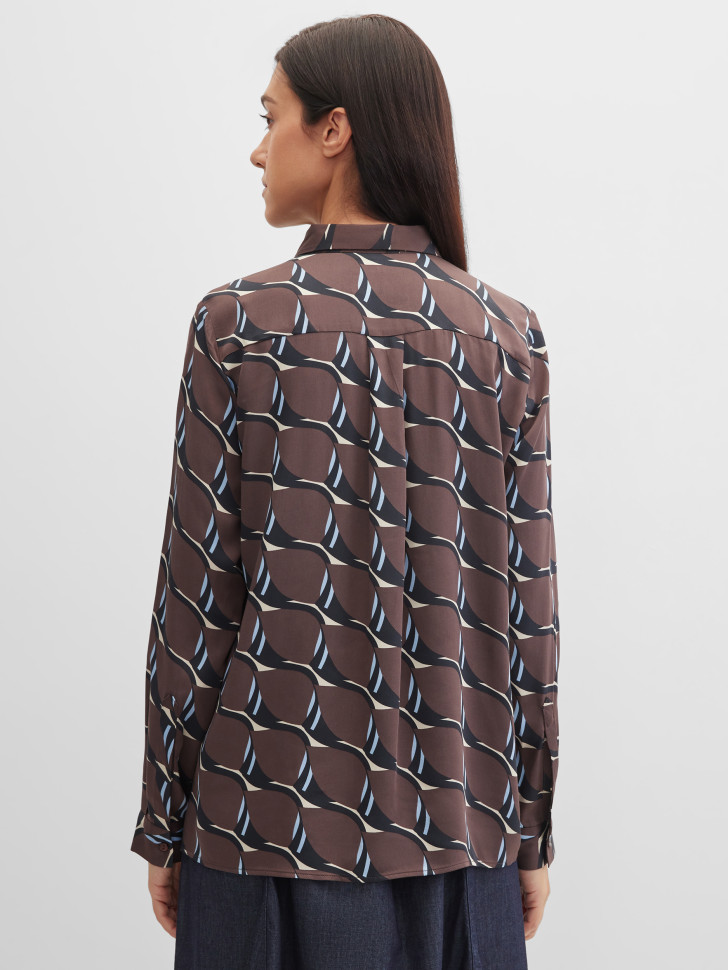 Блузка с длинным рукавом