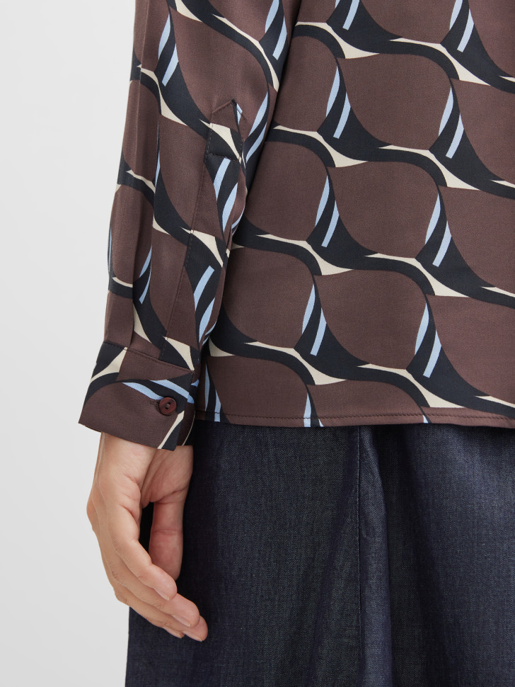 Блузка с длинным рукавом