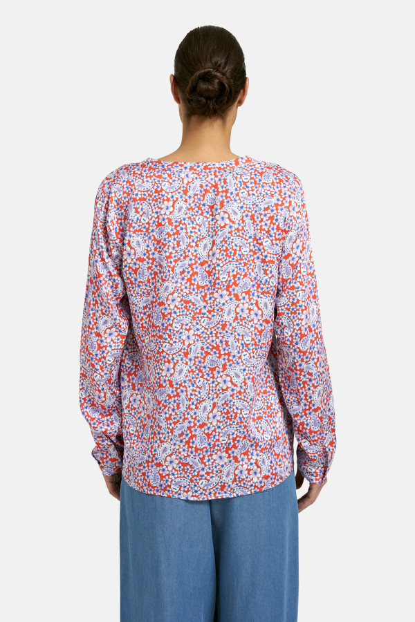 Блузка с принтом