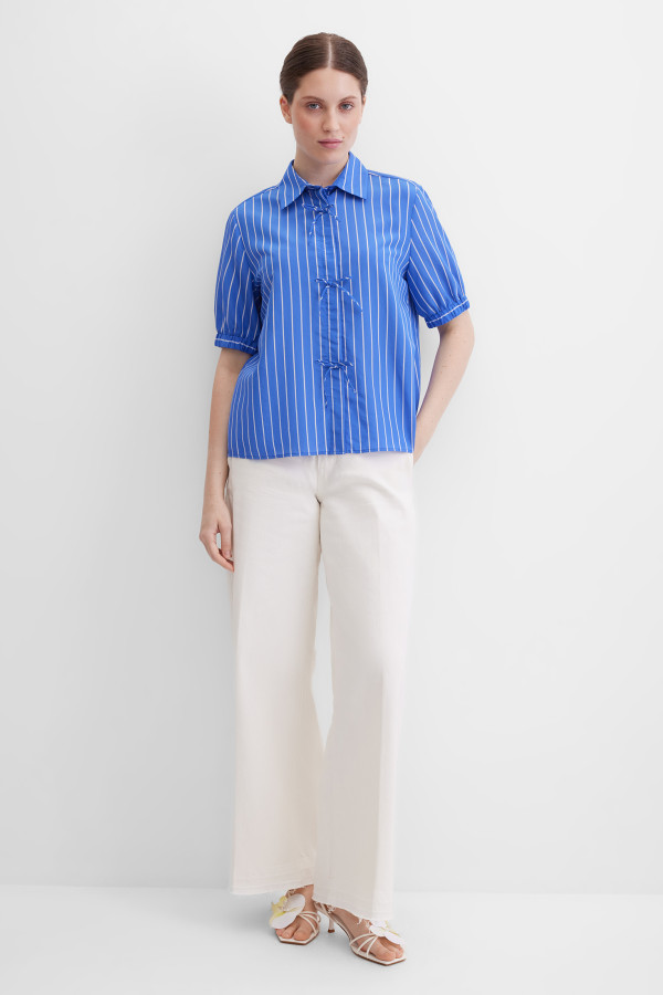 Блузка с коротким рукавом