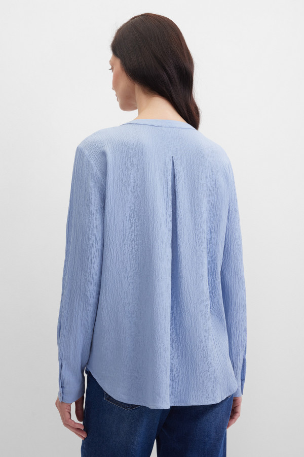 Блузка из жатой вискозы