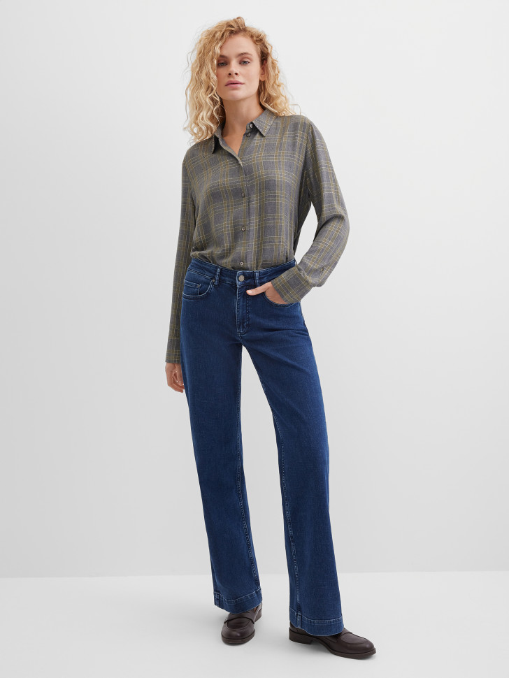 Джинсы прямые