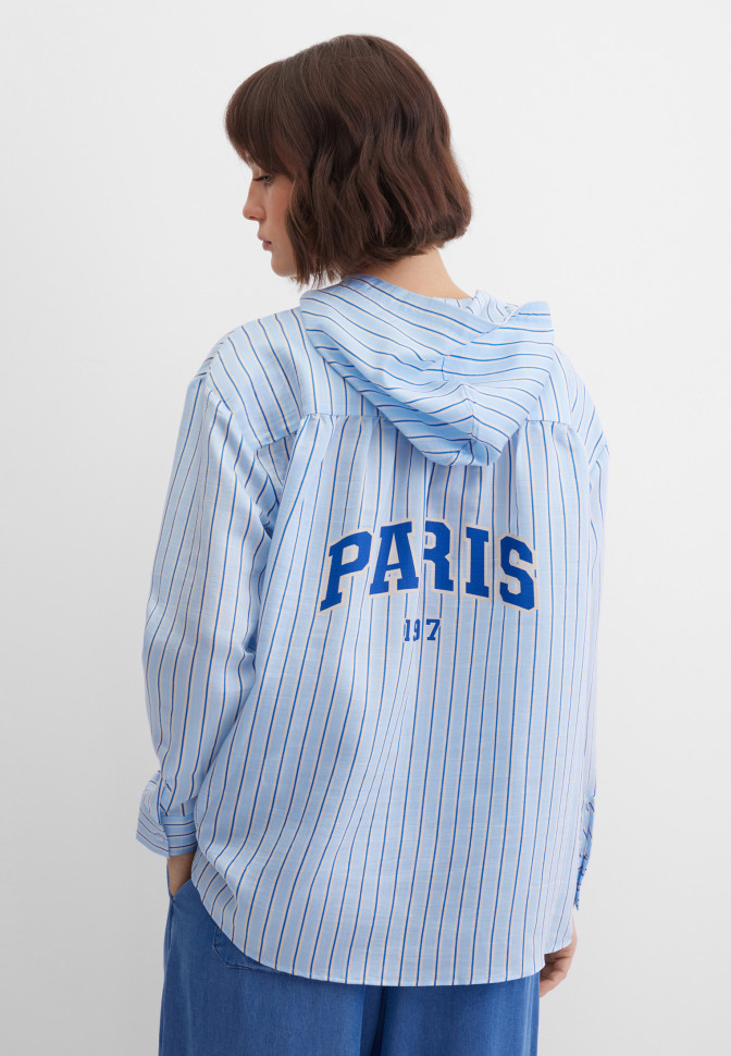 Рубашка с капюшоном